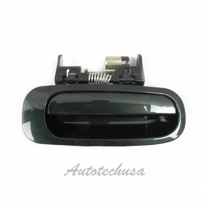 1998-02 Fuori Porta Manico Posteriore Destro Per Toyota Corolla 6R1 Verde
