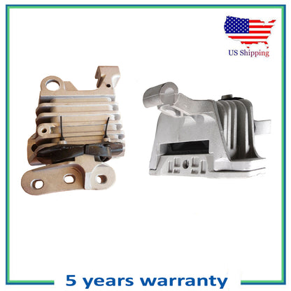 Set 2PCS Front Right Engine Motor & Trans. Mount for Auto for Chrysler 200 2.4L