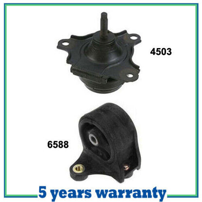 Engine Motor Mount For 2003-2005 Honda Civic 1.3L Hybrid 4503 6588 2PCS Set
