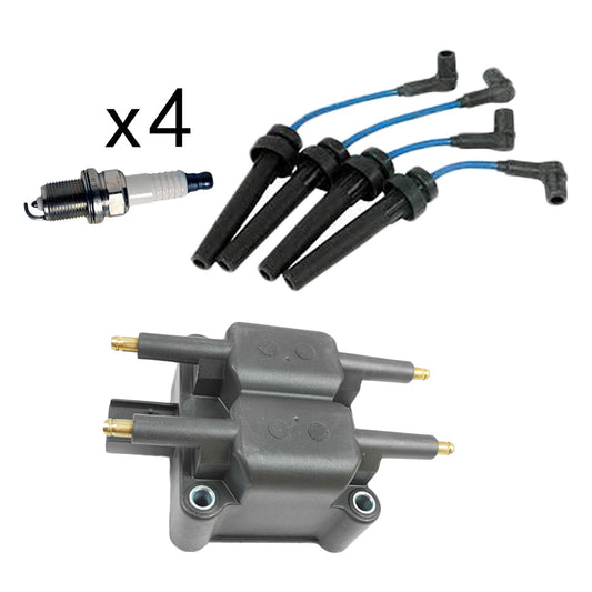 Set UF189 Allumage Bobine & Prise Câble Pour Neuf Jeep Chrysler Dodge Plymouth