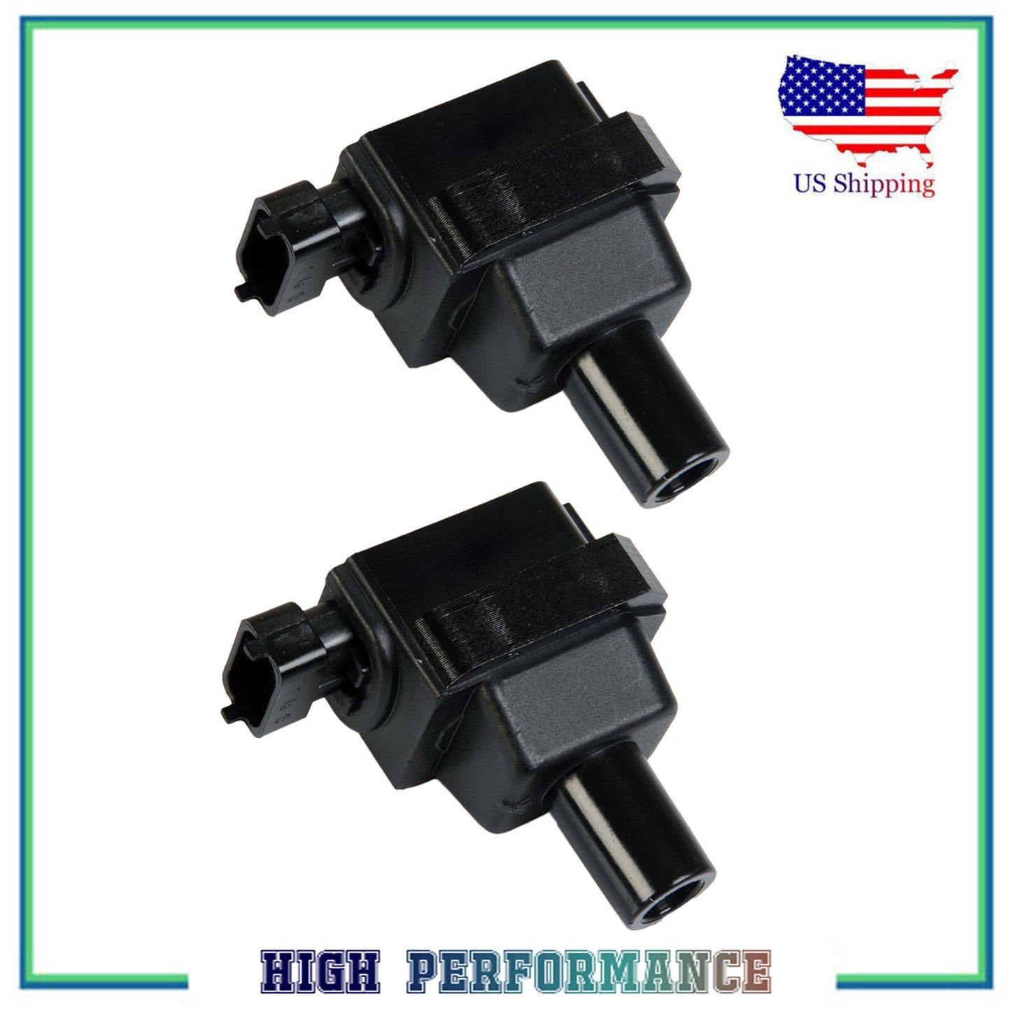 2PCS Ignition Coil For UF352 E538A Mercedes S420 S500 E420 CL600 4.2L 5.0L 6.0L