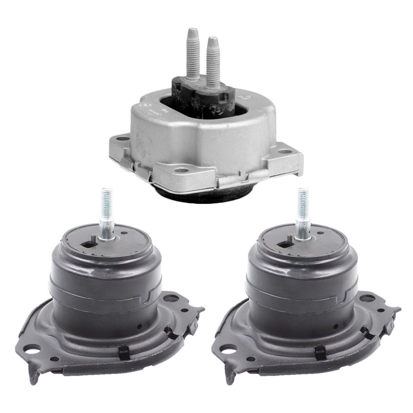 3PCS Front L & R Engine Motor & Trans Mount For 14-19 Jeep Grand Cherokee 6.4L