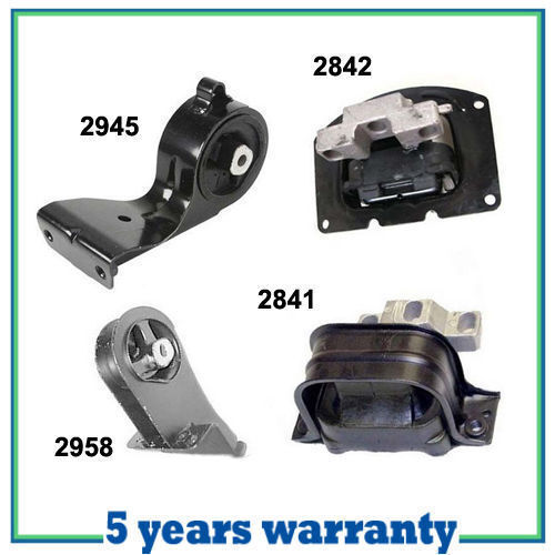 M535 Motor & Trans Montaje Para 98-00 Chrysler Cirrus 2.4 2.5L Completo Set 4PCS