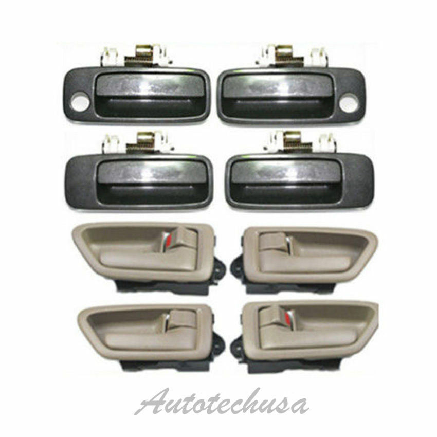 1997-2001 Para Toyota Camry 4 Bronceado Interior / 4 Gris 1C6 Puerta Mango DH97