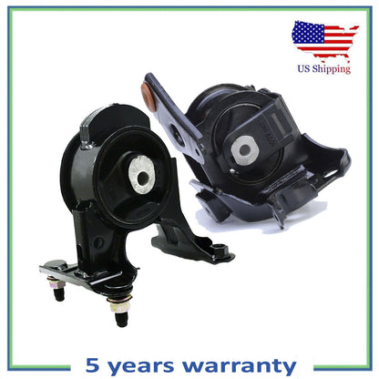 Set 2PCS Rear Engine & Left Auto Trans Mount For 13-18 Toyota RAV4 2.5L Gas AWD