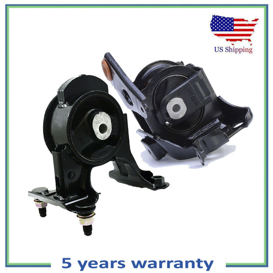 Set 2PCS Rear Engine & Left Auto Trans Mount For 13-18 Toyota RAV4 2.5L Gas AWD