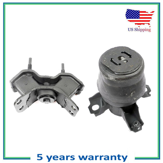 2PCS Engine Motor & Trans Mount For 1994-1996 Toyota Camry 3.0L 6252 6257 AUTO