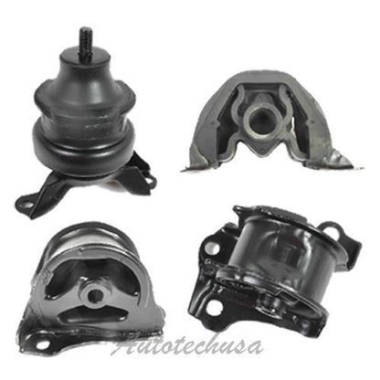 M208 FOR 1997-2001 HONDA CR-V 2.0L ENGINE MOTOR & TRANS MOUNT SET 4 PCS w/ AT