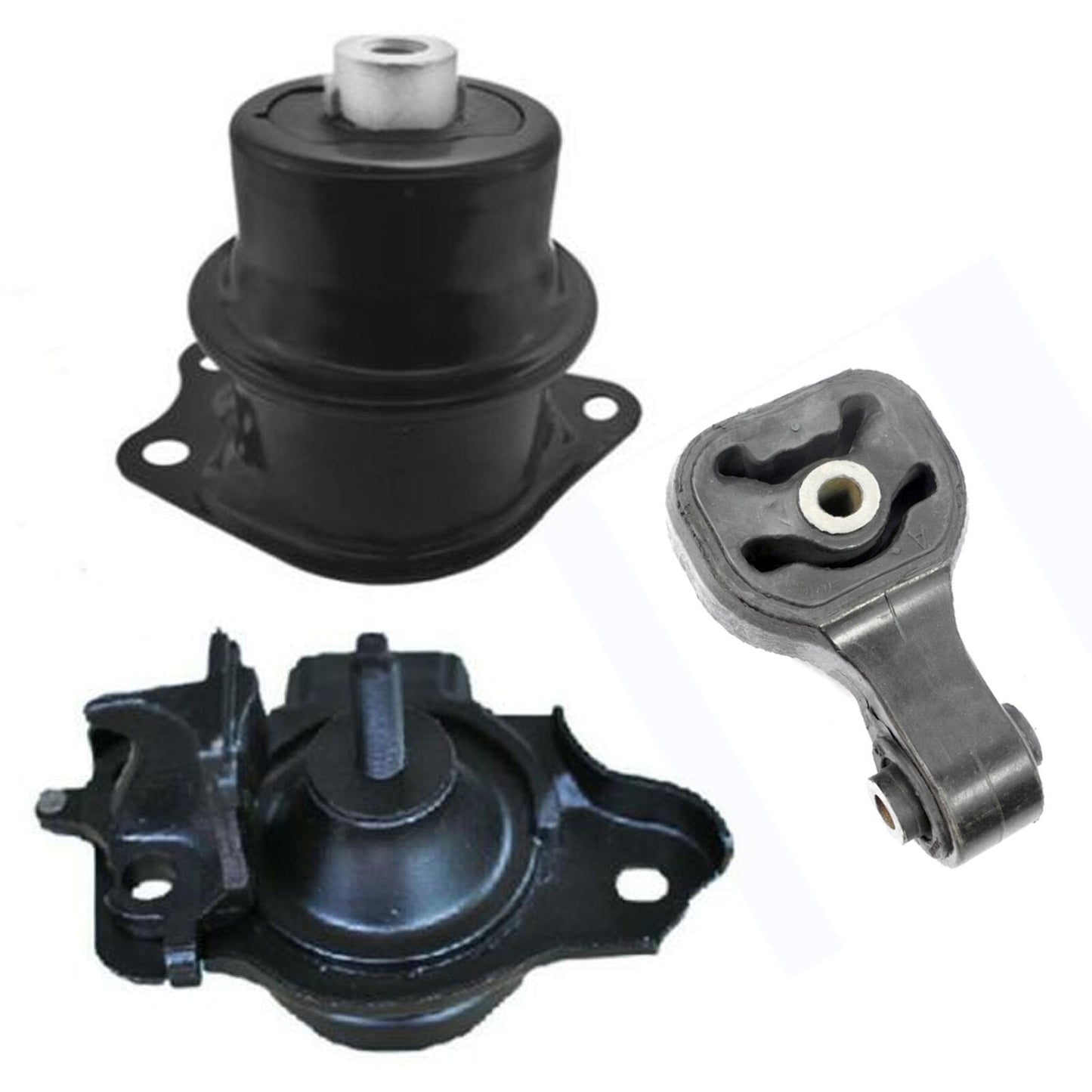 Juego 3PCS Frente Y Posterior Motor Montaje para Auto Trans 09-14 Honda 1.5L