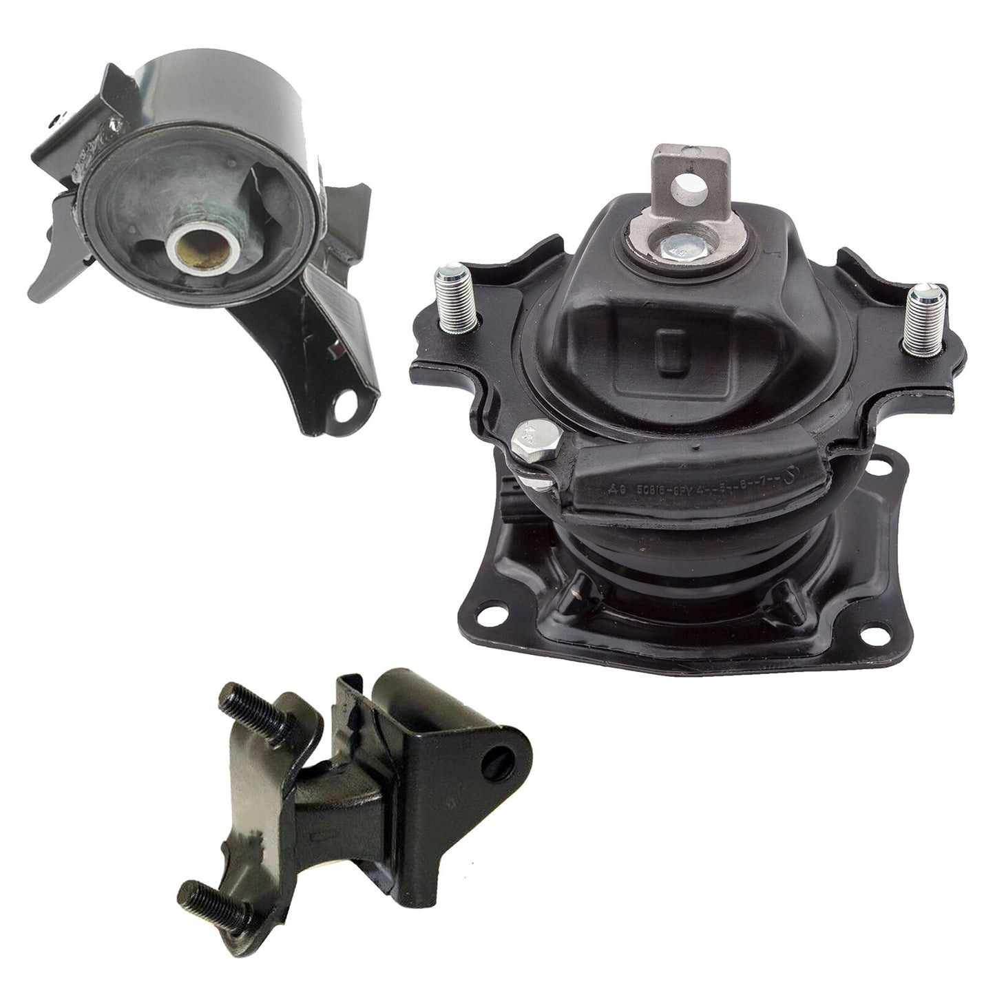 3PCS 65026EL 4587 4557 i-VTEC Motor & Trans Mount For 2007 Honda Odyssey 3.5L