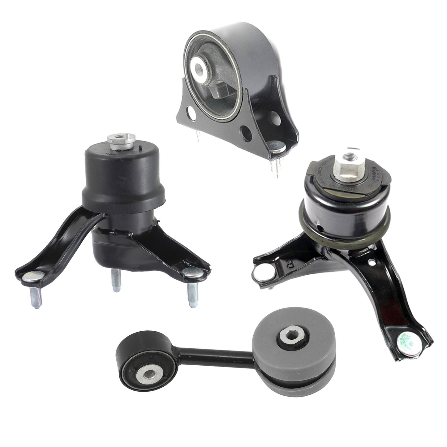 4PCS Moteur & Trans Montage Polyuréthane Pour 04-07 Toyota Highlander 2.4 4WD