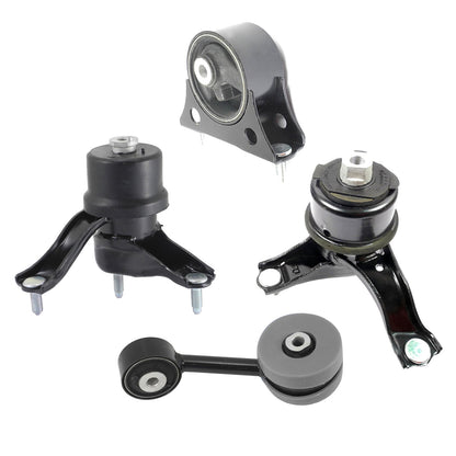 4PCS Moteur & Trans Montage Polyuréthane Pour 04-07 Toyota Highlander 2.4 4WD
