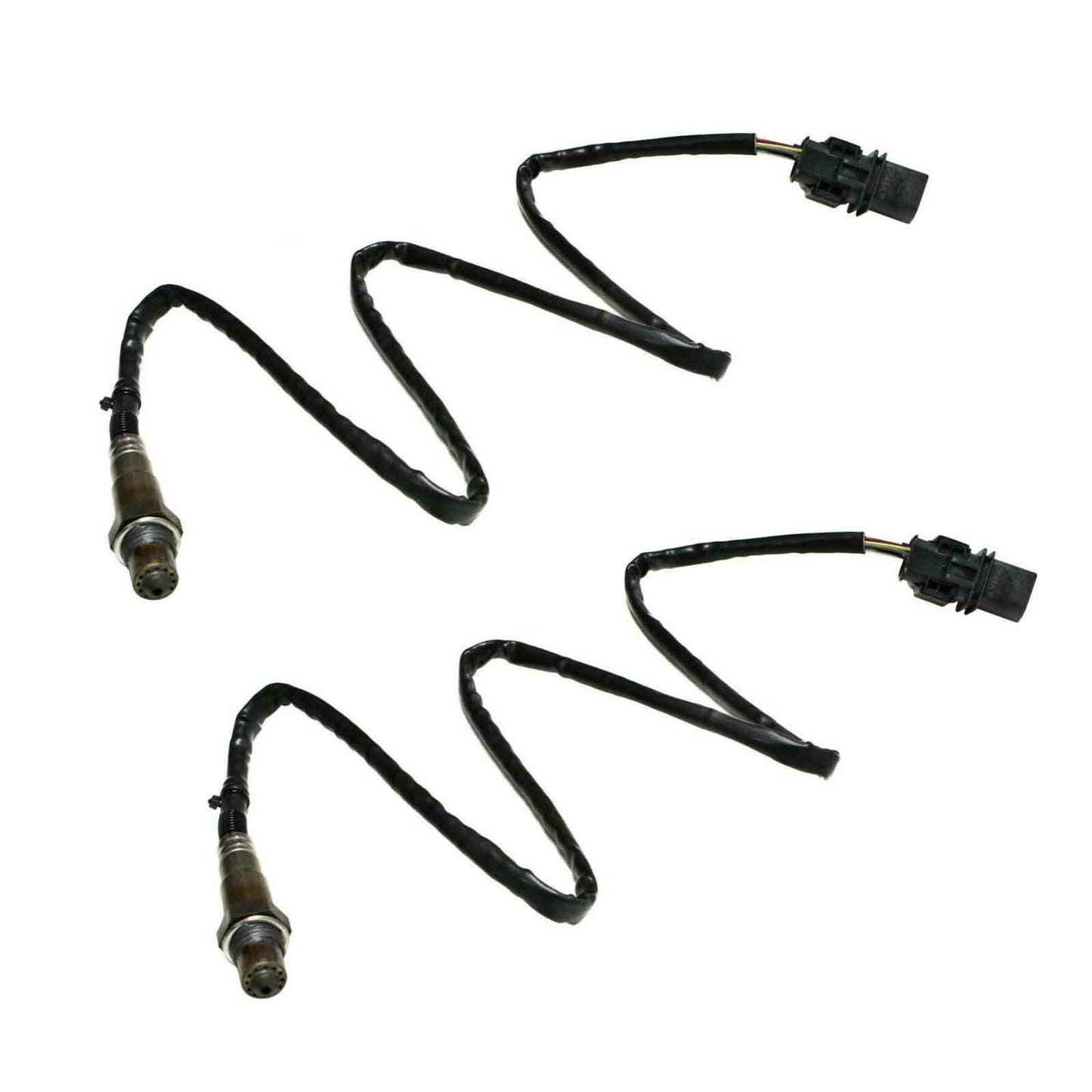 Oxygen Sensor O2 Set 2 17098 Pair For BMW 550i 650i Standard Transmission
