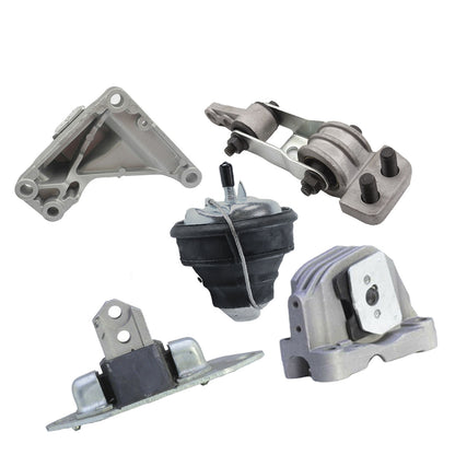 Set 6PCS Engine Motor & Trans Mount MotorKing For 2001-2008 Volvo S60 2.3L 2.4L
