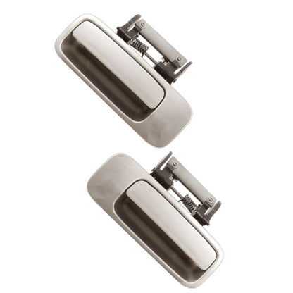 Rear Pair Set Outside Door Handle For 00-04 Toyota Avalon 4Q2 Desert Sand Mica