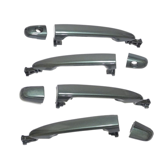 Front & Rear Outside Door Handle For 04-10 Toyota Sienna Aspen Green Pearl 6S7