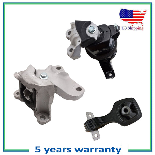 Set 3PCS Moteur & Automatique Trans Montage Pour 12-13 Honda Civic 1.8L Seden