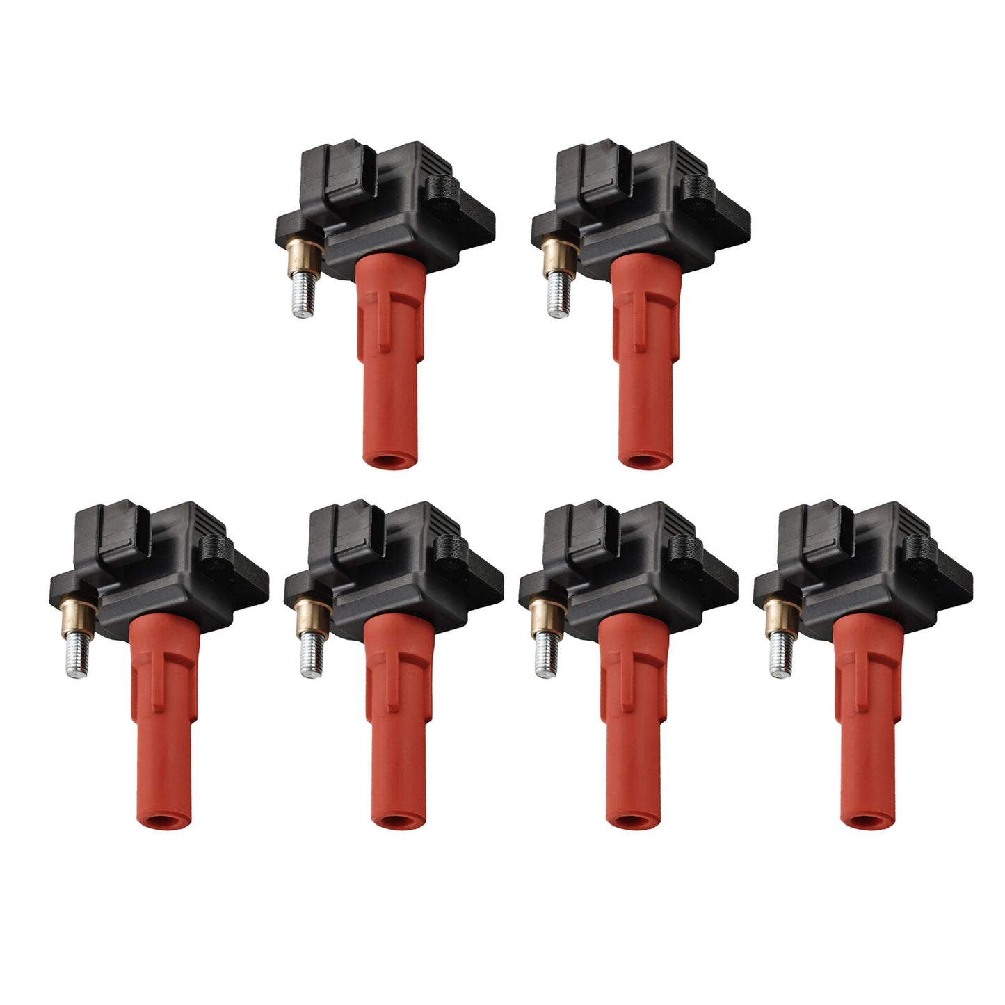 6PCS Ignition Coil For UF666 C-864 22433AA610 Subaru Legacy Tribeca Outback 3.6L
