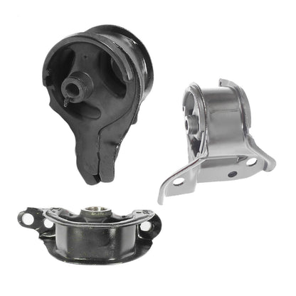 Set 3 Engine & Trans Mount For 1992-1995 Honda Civic 1.5L 6520 6533 6524