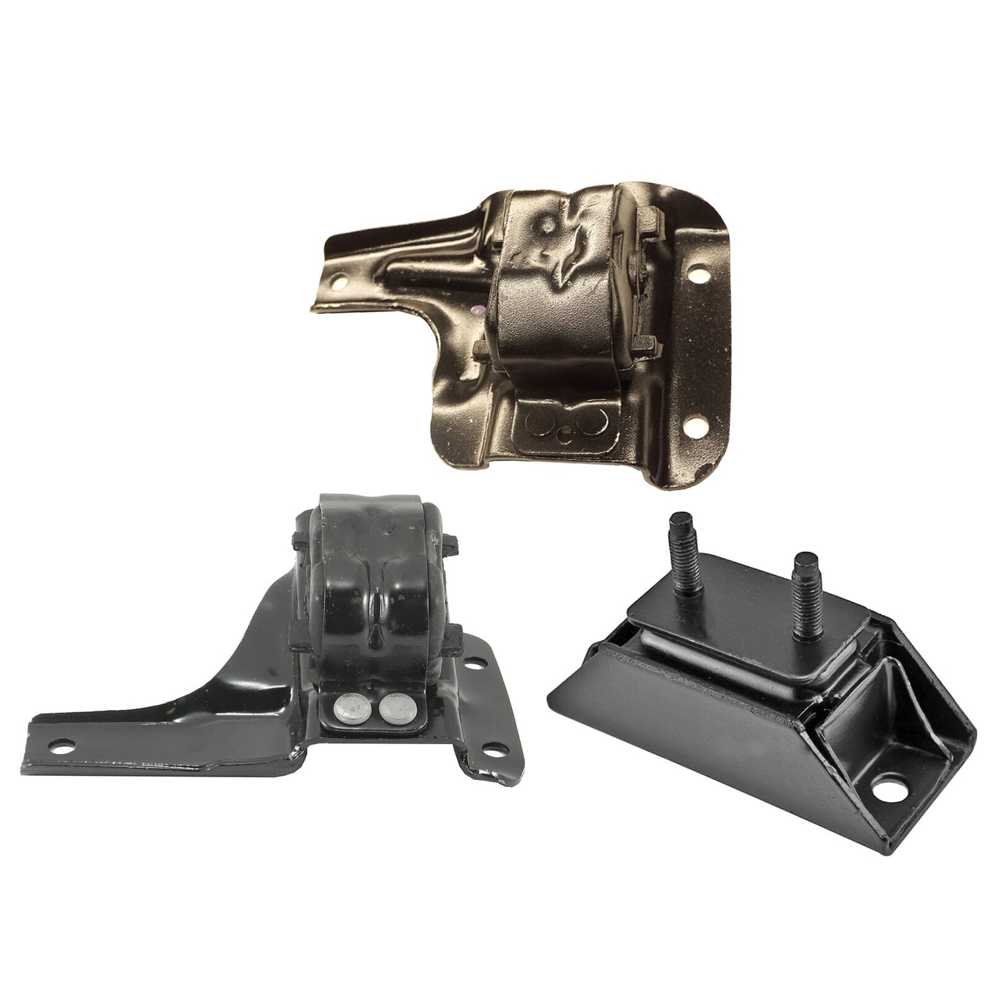 3PCS Engine Motor & Trans Mount For AT 97-03 Ford F150 97-99 Ford F250 4WD 4.6L