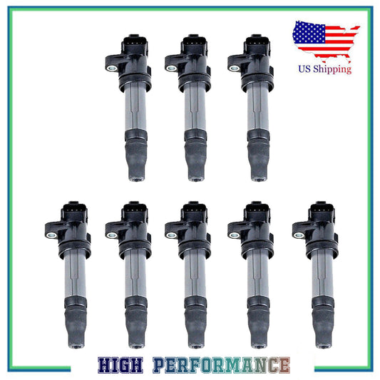 UF543 C1559 Ignition Coil For 8PCS Cadillac SRX STS XLR Buick Lucerne 4.4L 4.6L