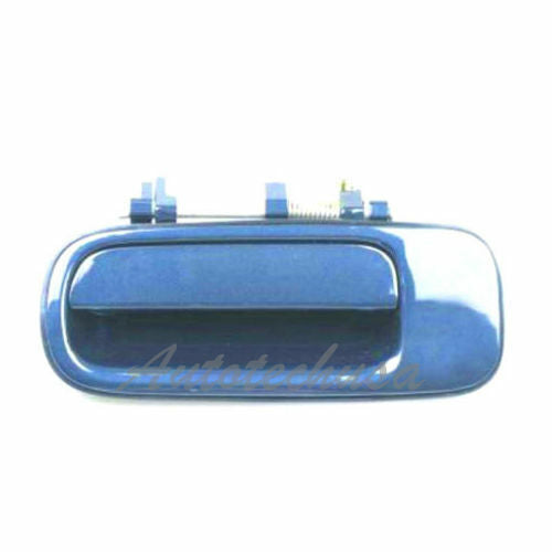 B406 Toyota Camry For 92-96 BLUE HAZE PEARL 8J6 Door Handle Rear Driver LEFT