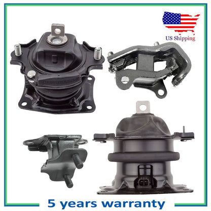 65026 4583EL 4559 6582 i-VTEC Motor & Trans Mount For 05-06 Honda Odyssey 3.5L