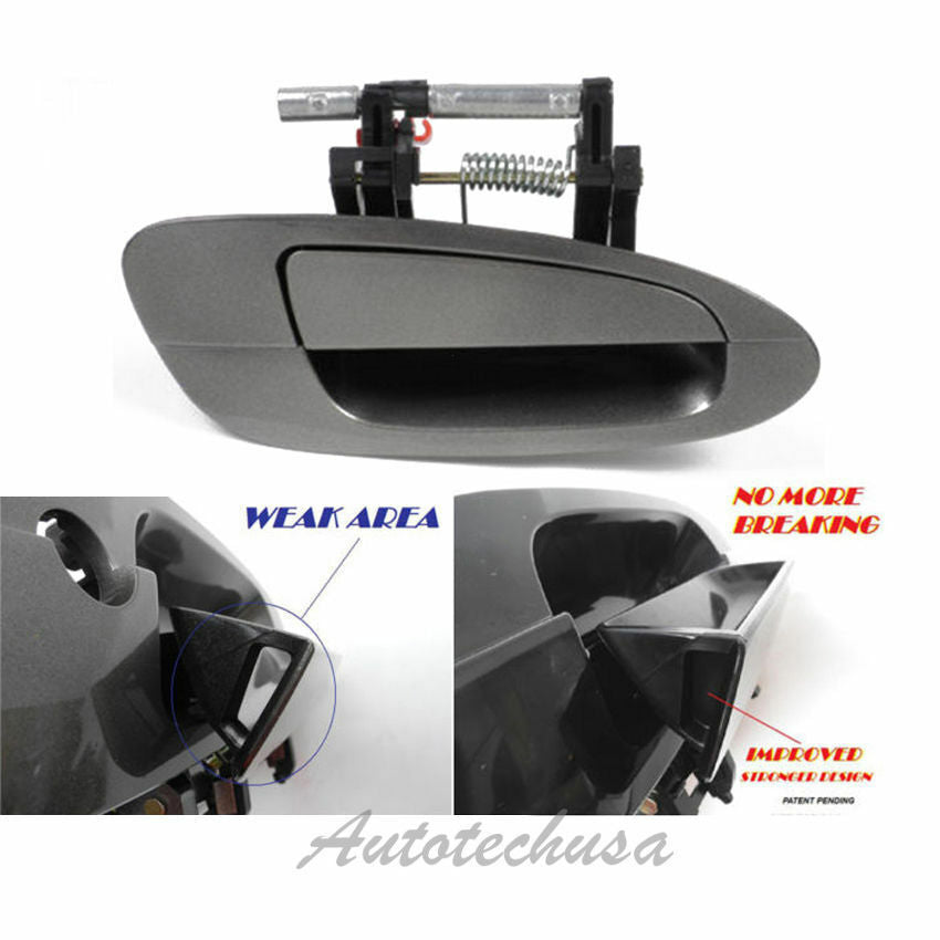 NoMoreBreaking For Nissan Altima Outside Door Handle B3754 FR SMOKE GRAY K11