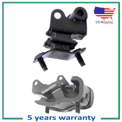 2PCS Front & Rear Transmission Mount for Auto For 2006-2008 Honda Ridgeline 3.5L