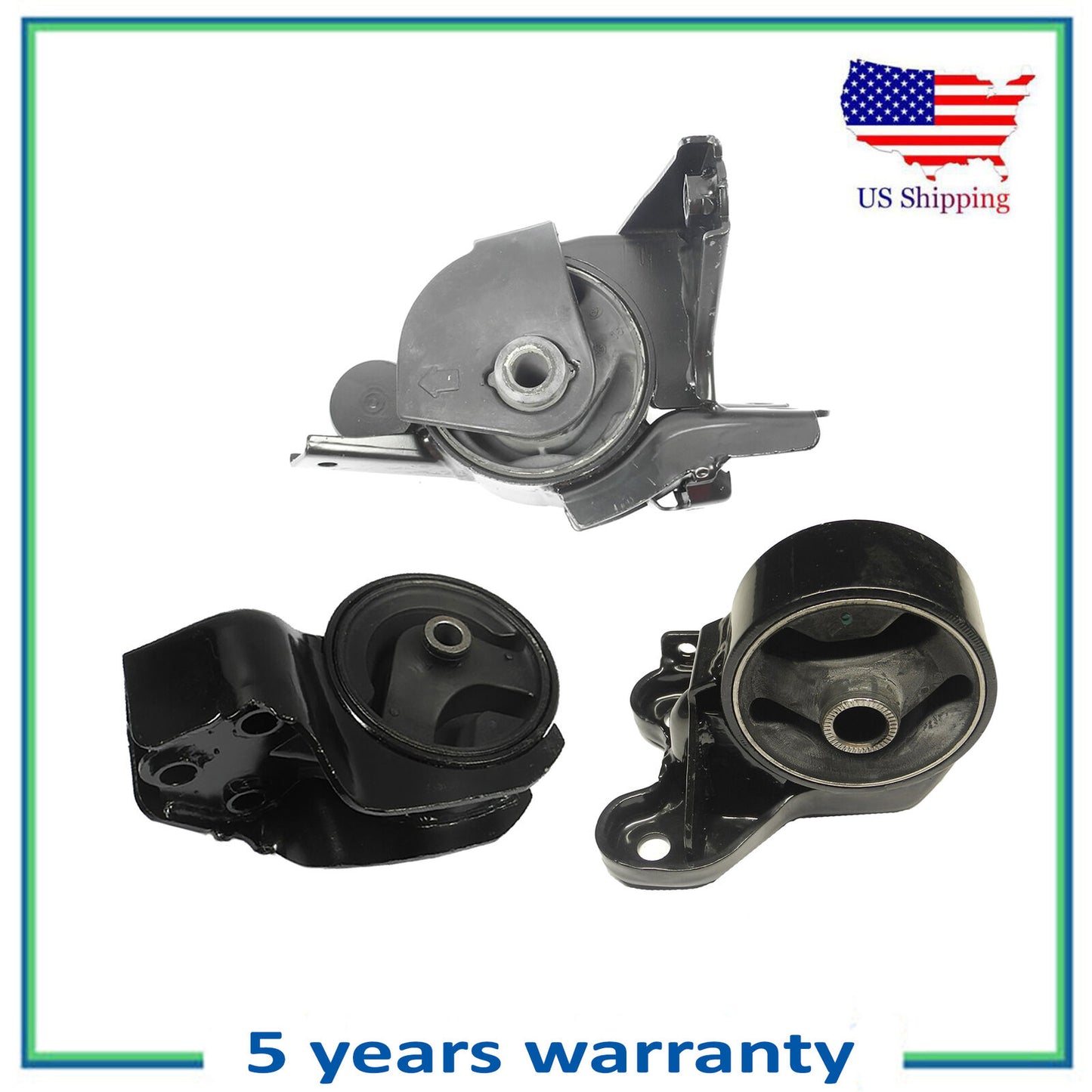Motor & Trans Montaje Para 04-09 Kia Spectra Spectra5 2.0L 7139 7165 7115