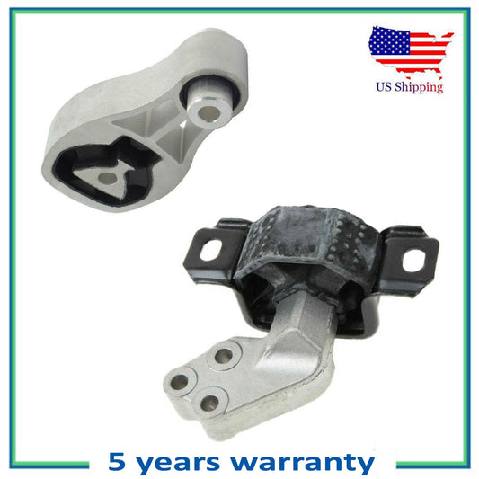 Set 2PCS Right & Front Torque Strut Mount For 08-15 Smart Fortwo 1.0L/ Electric