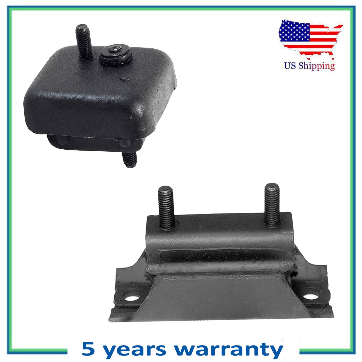 Motor & Trans Montaje 2646 2639 Juego 2PCS Para 1990-1997 Ford Aerostar 4.0L