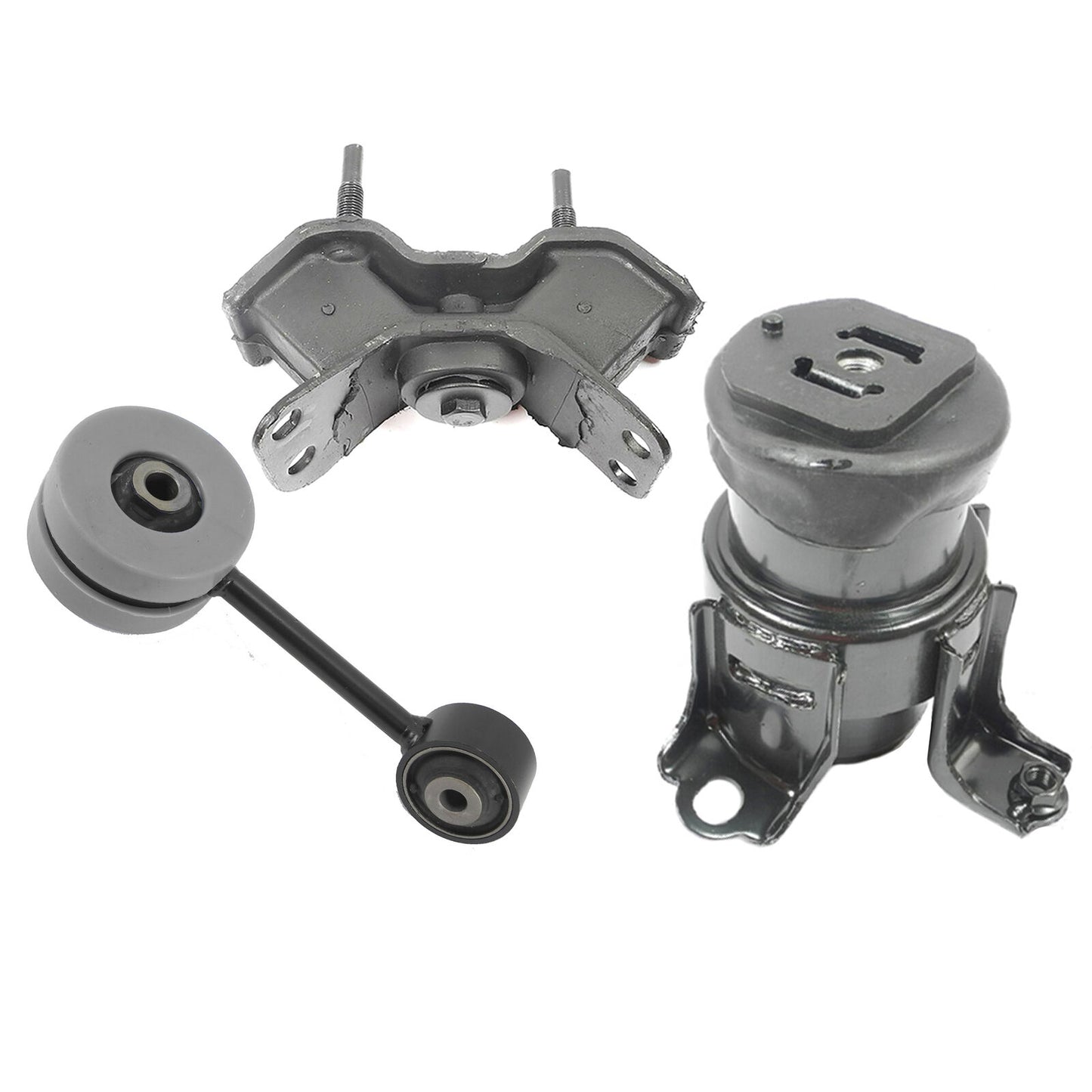 Set 3PCS Engine Motor & Auto Trans Mount Polyurethane For ES300 Camry Solara 3.0
