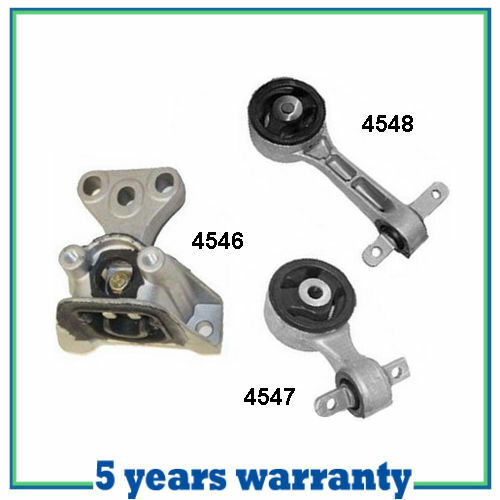 M606 Engine Motor & Trans Mount Set 3PCS For 06-11 Honda Civic 1.8L for Manual