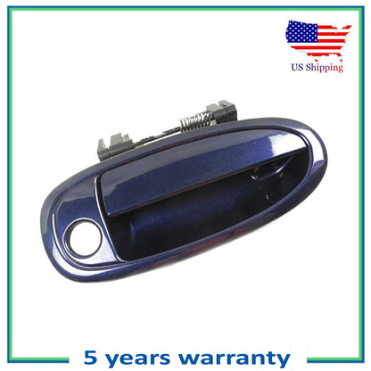 Front Right Outer Door Handle For 1995-1999 Toyota Avalon Blue Velvet Pearl 8L3