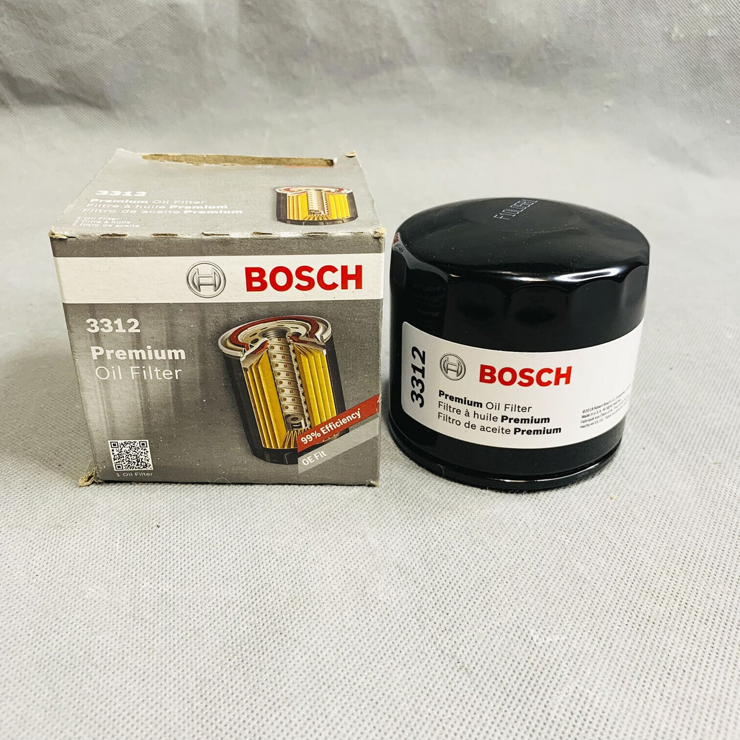 OE Bosch Engine Oil Filter 3312 For ACURA BUICK DODGE EAGLE FORD GEO HONDA