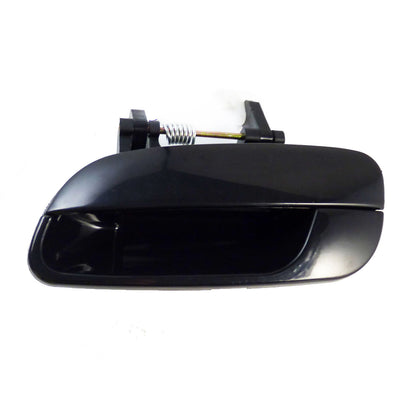Arrière Extérieur Porte Poignée Set Pour 2001-2005 Hyundai Elantra Lisse Noir