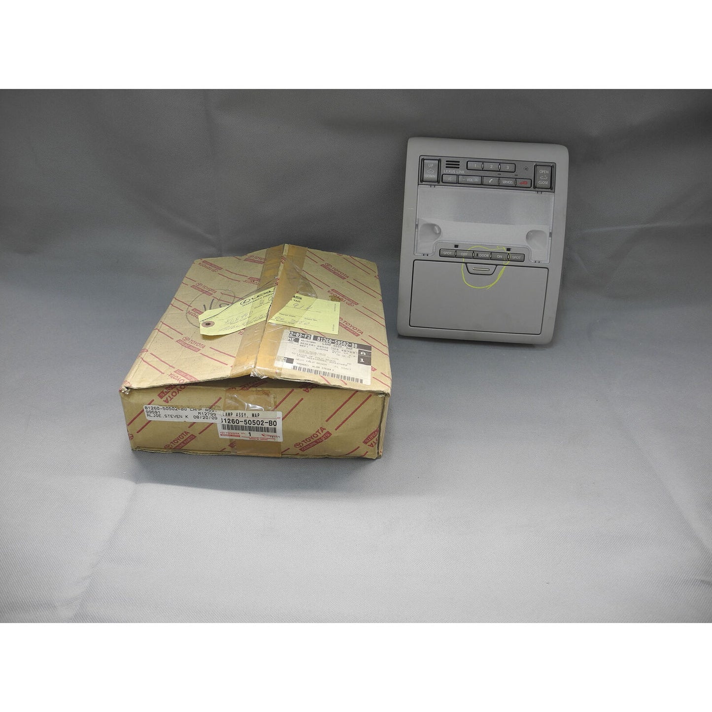 OE Original Mapa Lámpara Montaje Para 2007-2010 Lexus LS460 81260-50502-B0