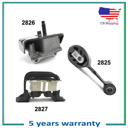 Motor & Trans Mount For 1992-2002 Saturn SC/SL/SW 1.9L 2825 2826 2827 M826