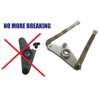 Set Metal Intake Manifold Air Flap Runner w/Bearing Repair Kit For Mercedes E350