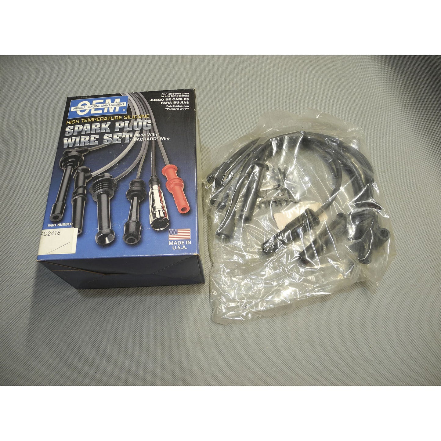 For 1991-1995 Chrysler Plymouth Dodge Brand New Spark Plug Wire OEM PD2418
