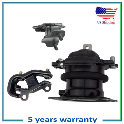 3PCS 65026 4559 6582 i-VTEC Motor & Trans Mount For 2005-2006 Honda Odyssey 3.5L