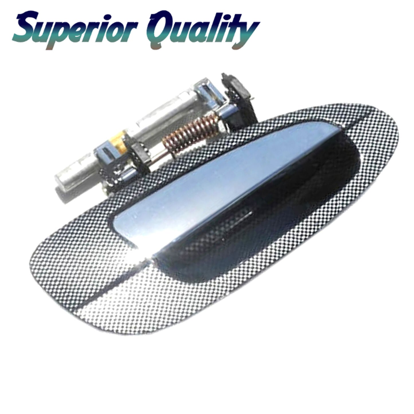 Rear Right Outside Door Handle For 02-2006 Nissan Altima Lid Racing Carbon Fiber