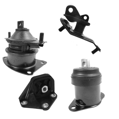 Set 4 Engine & Trans Mount For 2003-2007 Honda Accord 2.4L 4526 4517 4510 4542