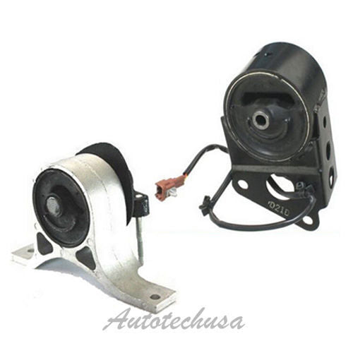 M023 Engine Mount Set 2PCS For 02-09 Nissan Altima Maxima Quest 3.5L w/ Sensor