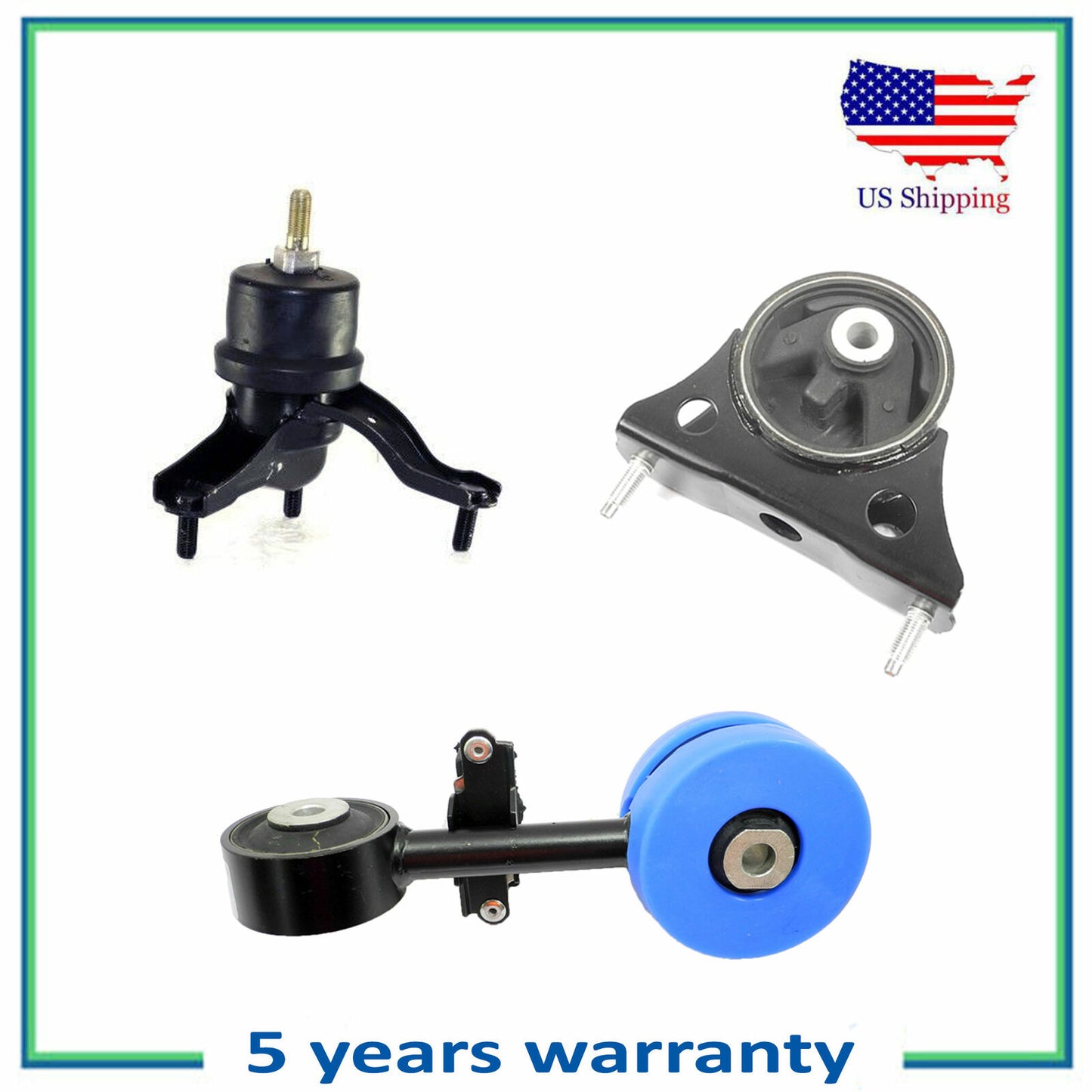 Motor & Torque Strut Mount MK4209SD 4212 7299 For 01-03 Toyota Highlander 2.4L