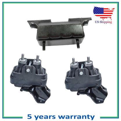 3PCS Moteur & Trans Montage Pour Cadillac Escalade Silverado 1500 Tahoe Yukon