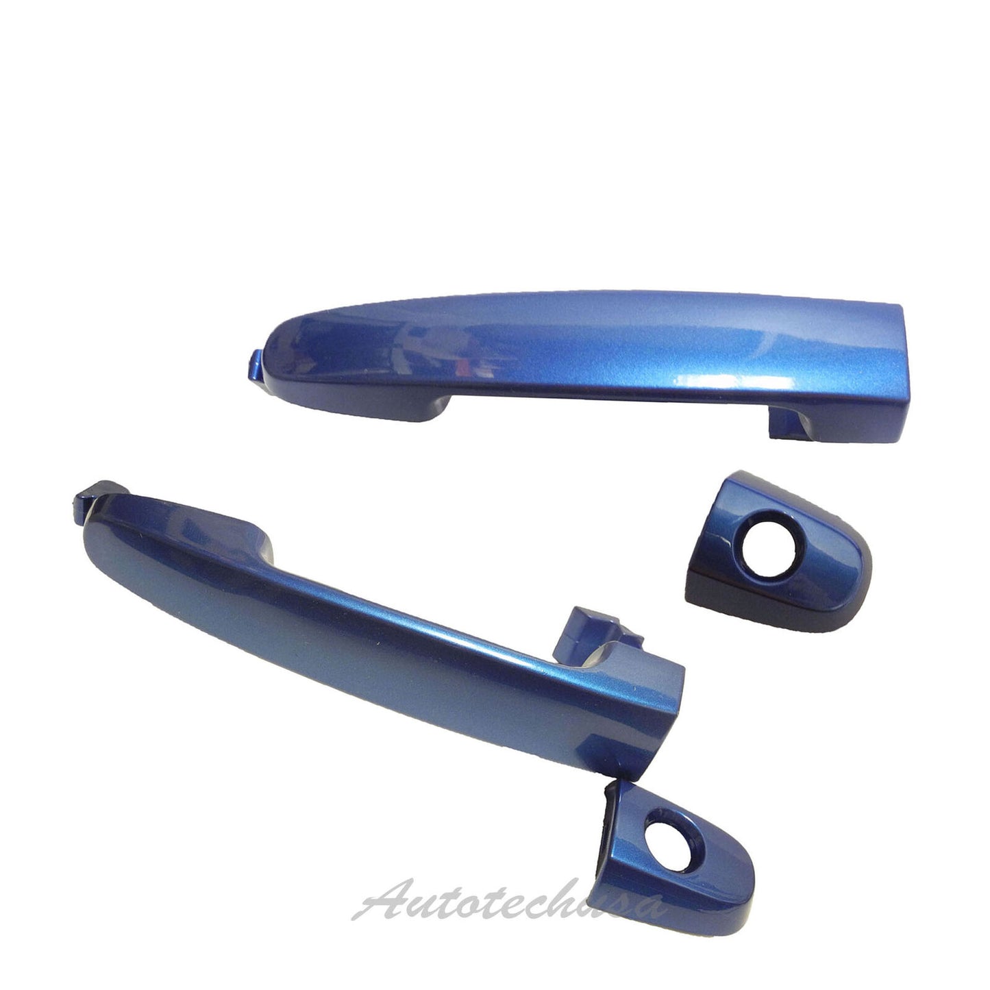 Avant Extérieur Porte Poignée Set Pour 02-06 Toyota Camry Bleu Mica 8Q1 DS532
