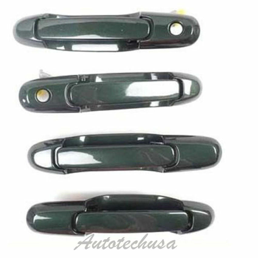 98-03 For Toyota Sienna Set 4 6R1 Woodland Pearl Green Outside Door Handle DS284
