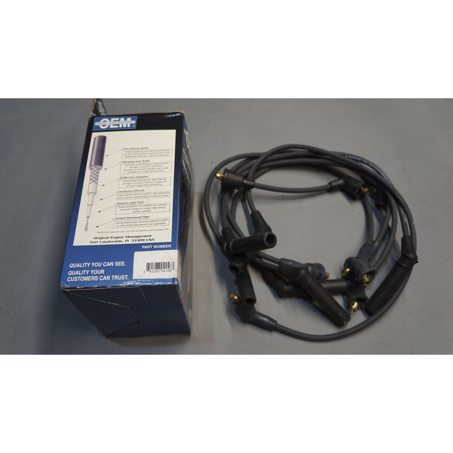 For 1975-1977 Pontiac Chevrolet Oldsmobile Brand New Spark Plug Wire OEM PI6410